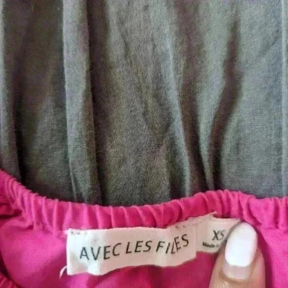 women's hot pink stretchy dress - xs - Picture 3 of 5